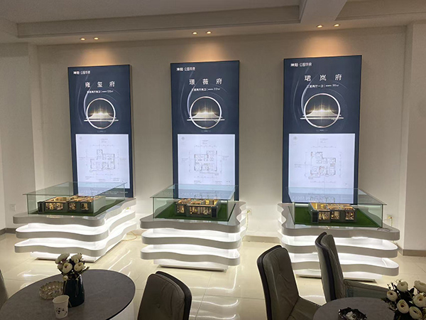 白银坤阳华府地产拉萨户型模型